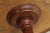 Brown Vintage French Mahogany Pedestal Table W. Inset Marble Top For Sale - Image 8 of 9