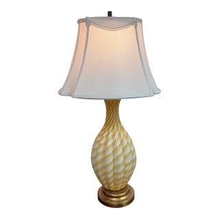 Fornasa De Murano a l'Insegna Del Moreto Late 20th Century Murano Table Lamp For Sale