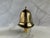 Metal English Bobby Helmet Lamp Finial on Brass Hardware For Sale - Image 7 of 7