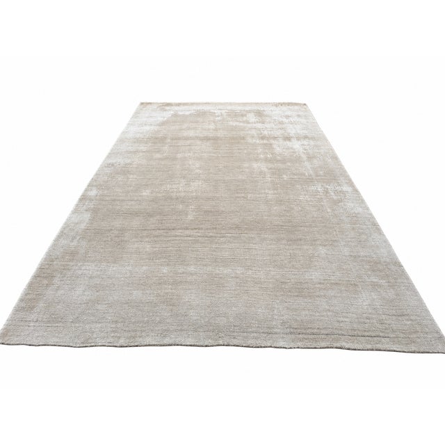 Sand Rh Amara Performance Handwoven Rug – 9' X 12' Wheat | 55% Wool & 45% Nylon | Handwoven For Sale - Image 8 of 18