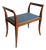 Art Deco Sculptural Tabouret with Curved Arms, 1920s For Sale