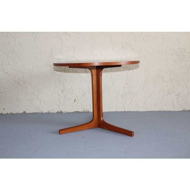 Mid-Century Modern 1970s Danish Modern Teak Occasional Side Table by Hans C. Andersen for Artex For Sale - Image 3 of 7