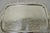 Oneida Vintage Oneida Victorian Silver Plated Etched Butlers Serving Platter Bar Tray For Sale - Image 4 of 15