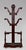 An elegant, large scale 19th-century Victorian solid mahogany hat and coat hall stand of fine quality and presence. The...