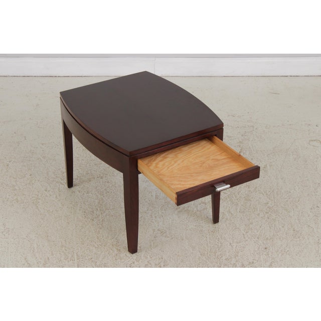 Stickley Metropolitan Cherry 1 Drawer Side Table For Sale In Philadelphia - Image 6 of 13