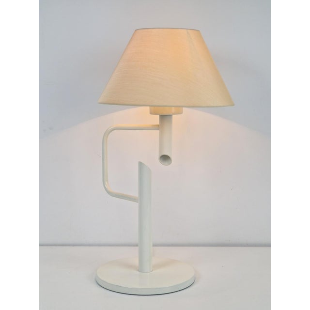 Ivory Vintage Dutch Swivel Table Lamp from Dijkstra Lampen, 1980s For Sale - Image 8 of 11