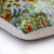Textile Green Ikat Silk Velvet Pillow 20x20 | Handmade Designer Accent Cushion For Sale - Image 7 of 8
