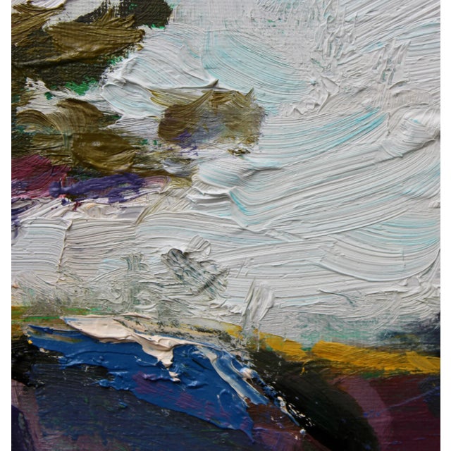 24x18 oil on stretched canvas. Unframed. Frames shown are sample only. Signed in lower right corner, Haas.