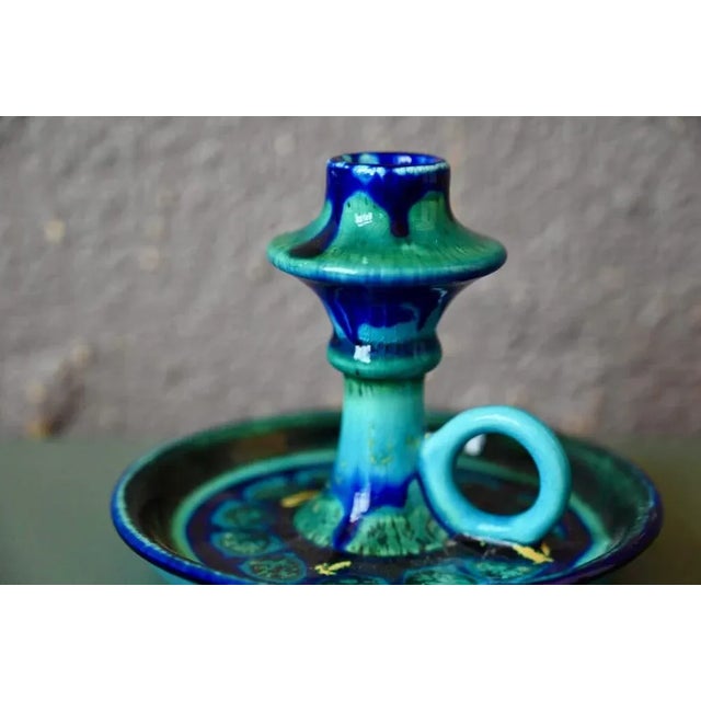 Boho Chic Ceramic Candleholder from Flora Holland For Sale - Image 3 of 6