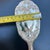 Silver Trio Vintage Silver Plated Vanity Set- Hand Held Mirror, Brush, and Comb For Sale - Image 8 of 10