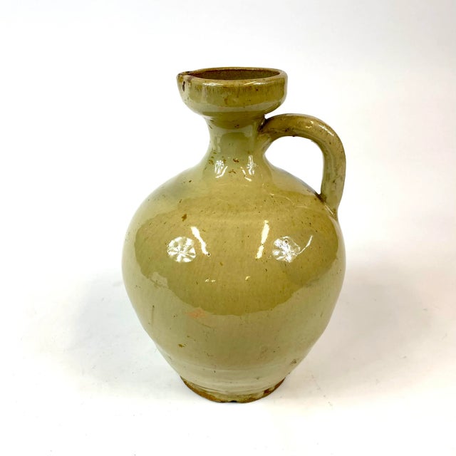 This was a very pretty (and unusual) light yellow green color. From 18th C China.