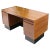 American Walnut Ed Wormley for Dunbar Double Pedestal Desk w/ Folding Return For Sale - Image 13 of 13