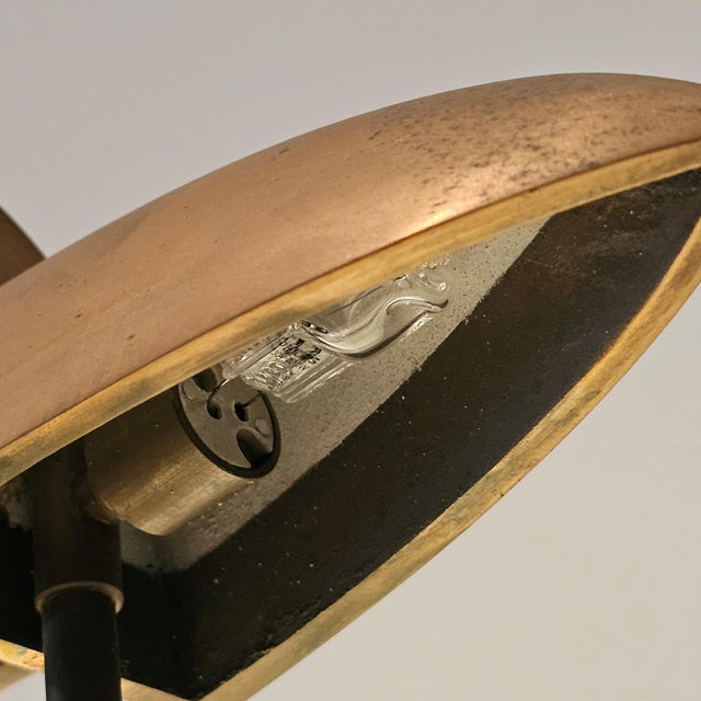 Large Brass Ara Table Lamps by Mies & Van Gessel, the Netherlands, 1990s, Set of 2 For Sale - Image 10 of 11