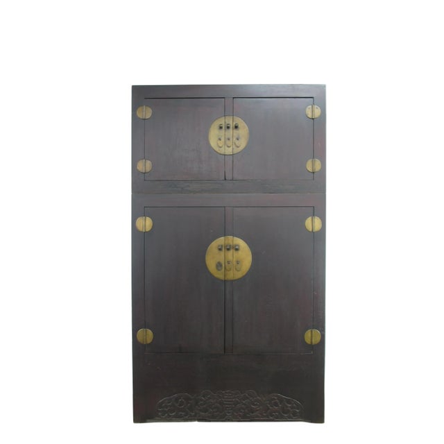 Gigantic 8 Feet Tall Antique Chinese Compound Cabinet For Sale - Image 13 of 13