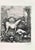 Etching on Montval paper, realized between 1927 and 1930. Table from "Les Fables de La Fontaine", published in 1952 in and...