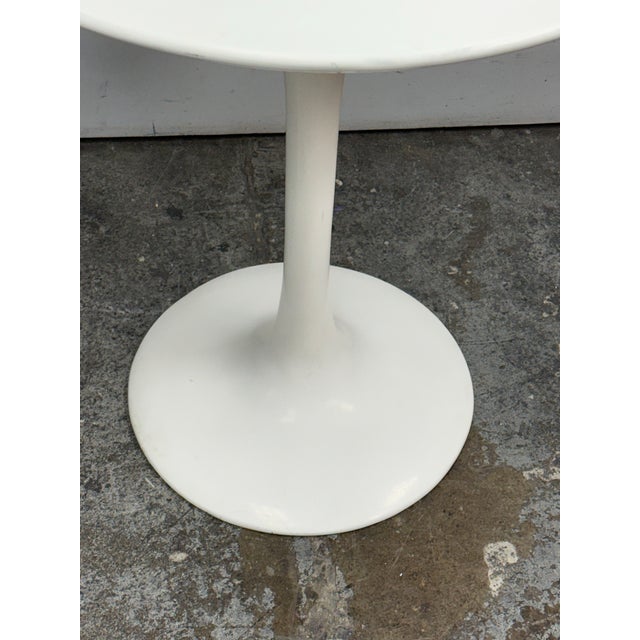 Eero Saarinen Style Tulip Side Table For Sale In San Francisco - Image 6 of 12