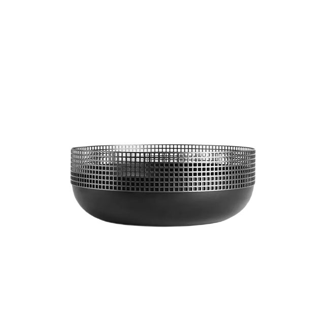 Low Mia Vase in Black by Serena Confalonieri for Mason Editions For Sale