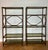 Brown Rattan and Smoked Glass Shelves, 1960s, Set of 2 For Sale - Image 8 of 8