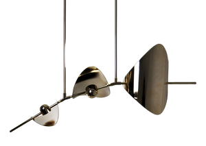 Large Bonnie Config 2 Led Hanging Lamp by Ovature Studios