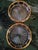 1920s Moser Art Deco Czech 24k Gold & Ruby Cabochon Crystal Pair of Ashtrays For Sale - Image 10 of 10