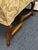 1960s Mid 20th Century Damask Upholstered Oversized Chair / Petite Settee For Sale - Image 5 of 12
