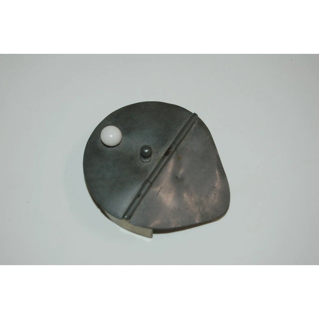 Glazed Ceramic Pottery Green Lidded Pitcher by Lovatts Langley, England For Sale - Image 12 of 13