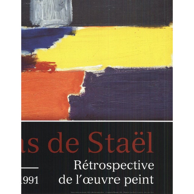 Abstract Expressionism Nicolas De Stael 'Nature Morte Aux Bocaux' Abstract Expressionist Multicolor France Offset Lithograph For Sale - Image 3 of 5