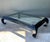 Wood Vintage Lacquer and Glass Coffee Table For Sale - Image 7 of 12