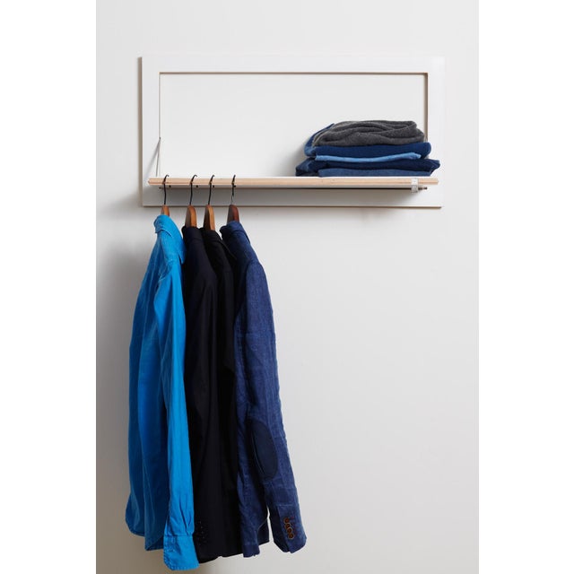 Contemporary Fläpps Clothes Rack Hangrail 80×40-1 from Ambivalenz For Sale - Image 3 of 5