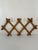 A beautiful French style Faux Bamboo wooden hand turned coat and hat rack from the 1950s. "Made in Bulgaria" stamped on...
