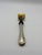 1990s 1990s Italian Silver & Horn Caviar Serving Spoon – Greggio, Italy For Sale - Image 5 of 5
