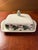 Mid-Century Modern Vintage Wedgwood Edme Queen's Ware With Ivy Covered Butter Dish For Sale - Image 3 of 8