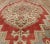 Mid 20th Century Floral Mid-Century Turkish Oushak Vintage Rug in Red, Blue, Green and Ivory 7'1" X 11'7" For Sale - Image 5 of 9