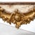 Custom Made French Louis XV Style Painted Rococo Wall Console With 18th-Century Giltwood Pelmet For Sale - Image 10 of 16