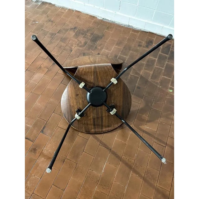 Wood N. 3107 Chair in Teak by Arne Jacobsen for Fritz Hansen, 1966 For Sale - Image 7 of 9