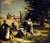Elegant countryside scene signed by Emilio Pergola, a noted Italian painter associated with the Neapolitan expressionist...