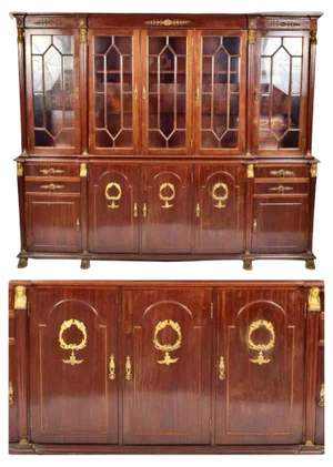 French Empire Style Cupboard