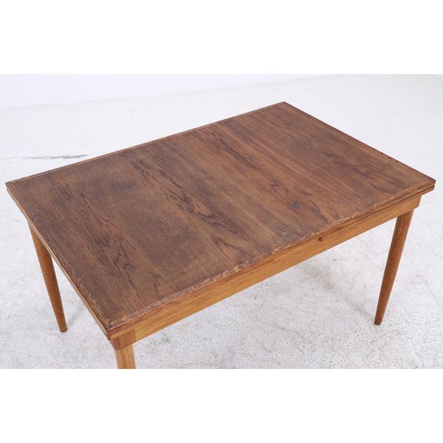 Wood Mid-Century Extendable Dining Table For Sale - Image 7 of 16