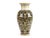 Damask Heritage Vase by deBlona Dimensions: D 26 x H 51 cm. Materials: Ceramic. Colors: Black, golden yellow, cerium...