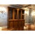 Brass 19th Century English Traditional Burlwood Bookcase/Breakfront For Sale - Image 8 of 14