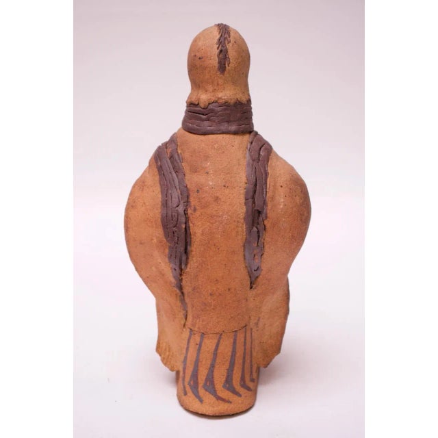 1970s Studio Stoneware "Pigeon" Sculpture Attributed to Polk For Sale - Image 5 of 13