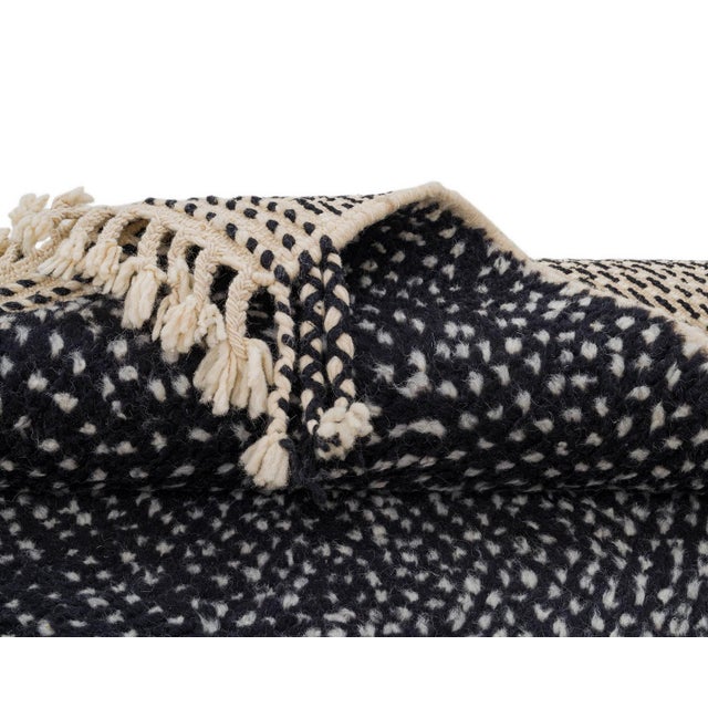 Textile Hand-Knotted Wool Premium Rug by Azele Studio For Sale - Image 7 of 13
