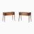 Beech and Rosewood Bedside Tables by Rimbert Sandholt, 1960s, Set of 2 For Sale - Image 12 of 12
