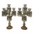 1900 French Baccarat Crystal Candelabra - Pair For Sale