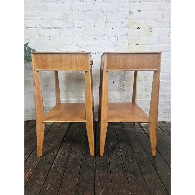 1950s Pair of Edward Wormley for Dunbar Night Stands For Sale In Providence - Image 6 of 13