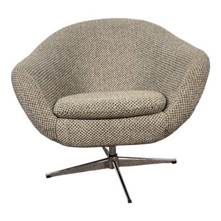 Mid 20th Century Overman Sweden Danish Modern Ab Pod Chair For Sale