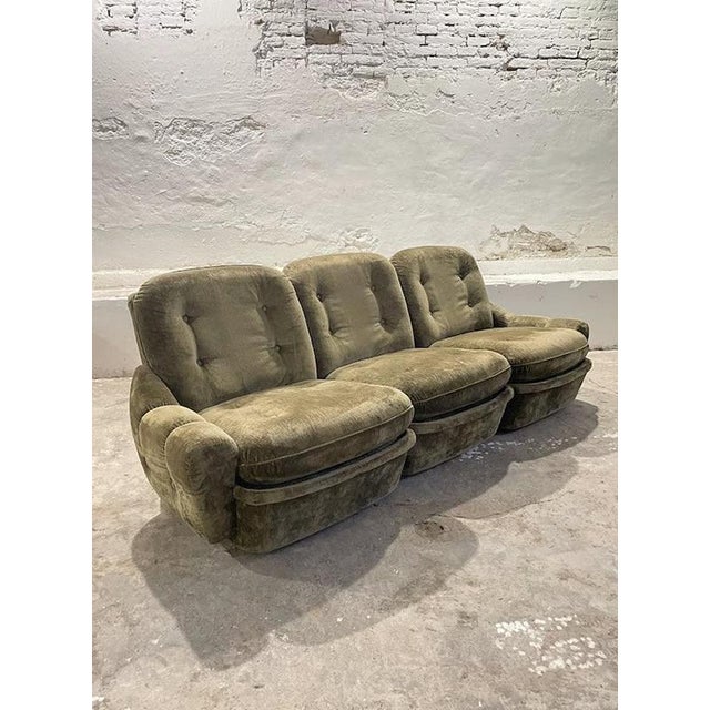 Orchidée Modular Sofa by Michel Cadestin for Airborne, Set of 3 For Sale - Image 9 of 13