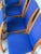 Mid-Century Modern Mid 20th Century Set of 8 Danish Modern Skovby Teak Dining Chairs in Blue Upholstery For Sale - Image 3 of 10