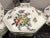 Instantly set a stunning, English country estate tablescape with this rare 28-piece vintage "Old Leeds Sprays" earthenware...