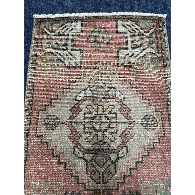 Turkish Yastik Rug 1'8" x 2'10" For Sale - Image 4 of 5
